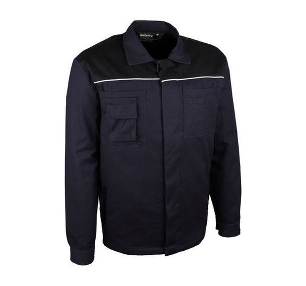 Veste de travail en coton - Bleu/noir VAR - Singer Safety