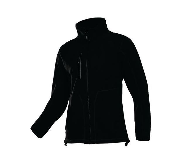 Veste de travail polaire double face Mérida - Noir