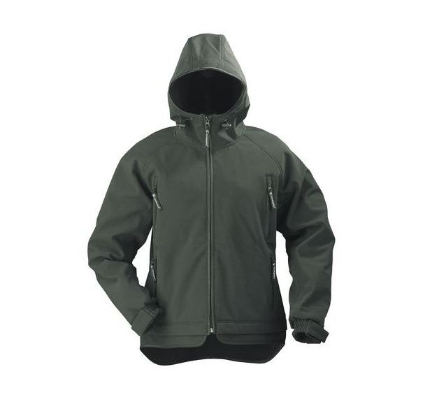 Veste de travail softshell Yin femme - Noir