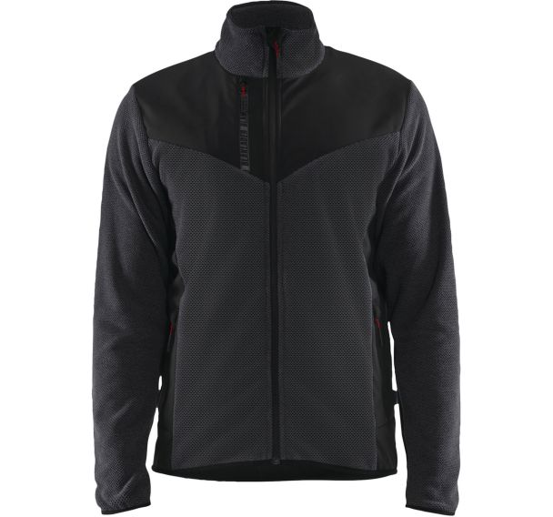 Veste de travail tricotée avec softshell - Blåkläder