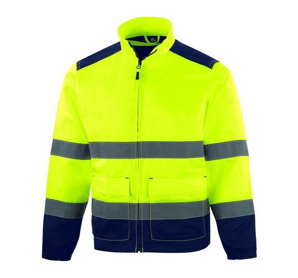 Veste haute visibilité Classe 2 - Jaune Bleu Marine - Delta Plus