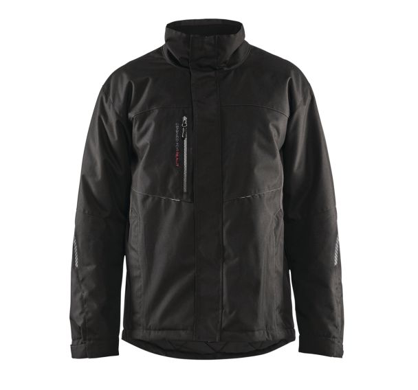 Veste hiver noir/gris foncé étanche