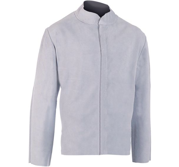 Veste soudeur en cuir croûte et manches longues - Singer