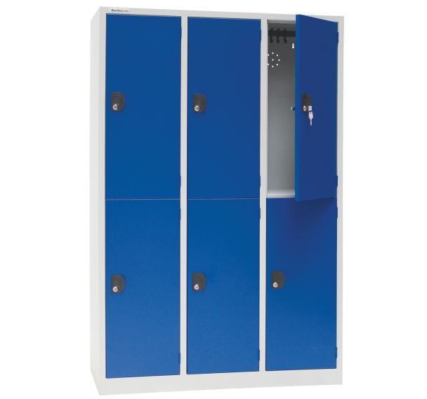 Vestiaire-penderie multicases - Sur socle - Manutan Expert