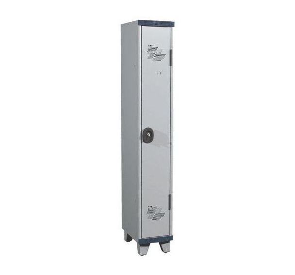 Vestiaire 1 colonne Seamline Optimum® Largeur 300 mm sur pieds - Acial