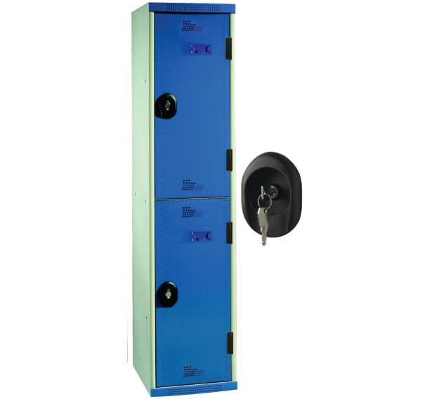 Vestiaire 2 cases Seamline Optimum® - Colonne largeur 300 mm - Acial