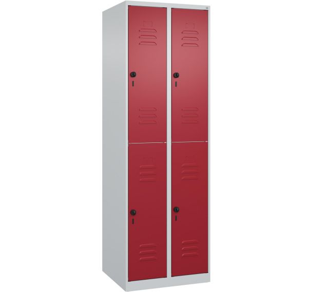 Vestiaire 2 niveaux Classic PLUS - 4 casiers - C+P