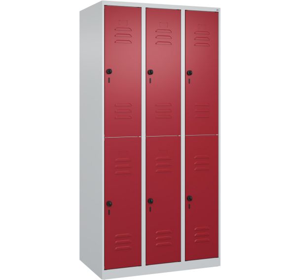 Vestiaire 2 niveaux Classic PLUS - 6 casiers - C+P