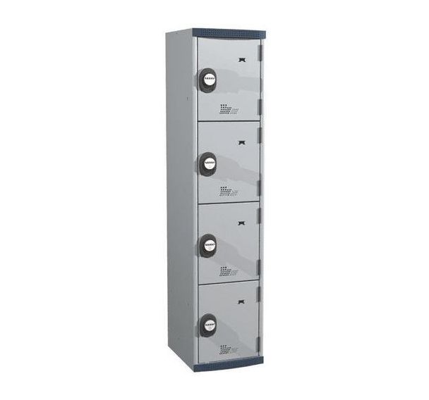 Vestiaire 4 cases Seamline Optimum® - 1 colonne 400 mm socle - Acial