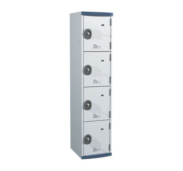 Vestiaire 4 cases Seamline Optimum® - Colonne largeur 400 mm - Acial