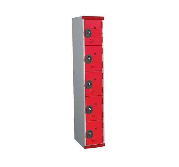 Vestiaire 5 cases Seamline Optimum® - Colonne largeur 300 mm - Acial