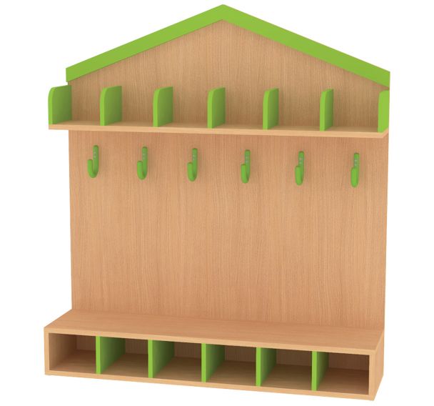 Vestiaire Cabane 6 Enfants Bessiere
