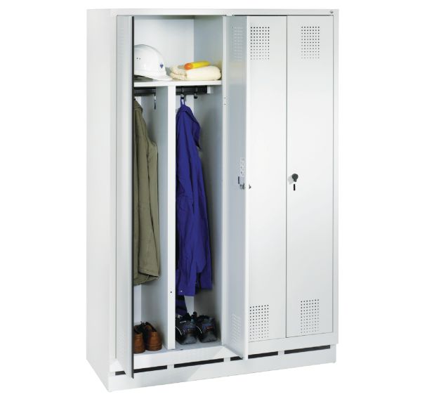 Vestiaire XL - 1 et 2 colonnes largeur 600 mm - Sur socle - CP