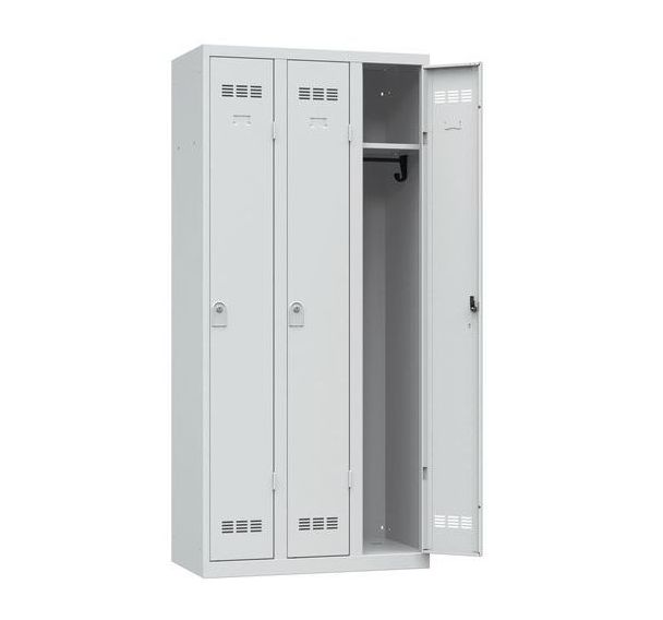 Vestiaire bureau - 3 colonnes - Largeur 300mm