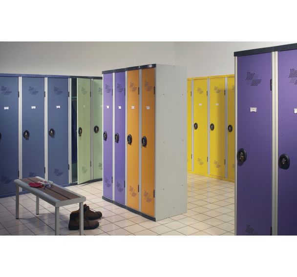 Vestiaire industrie salissante sur socle Acial