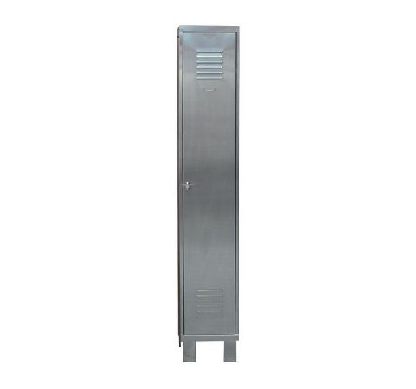 Vestiaire inox 1 à 3 colonnes - Industrie propre - Sur pieds