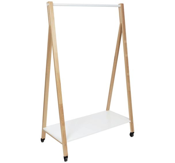 Vestiaire mobile en bois Sleek