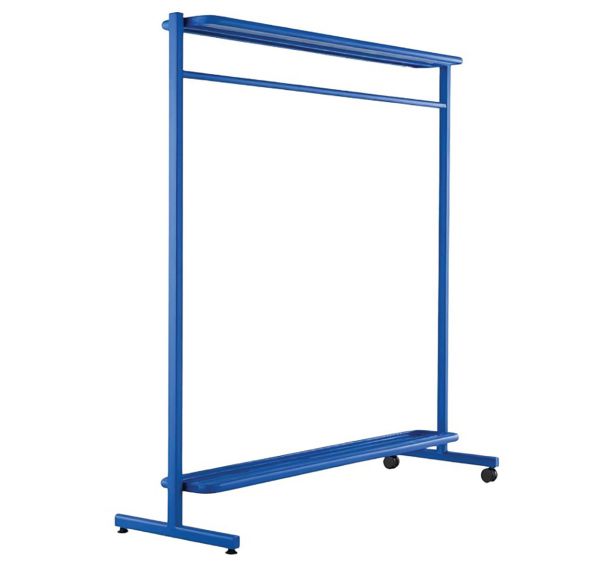 Vestiaire mobile porte-cintres