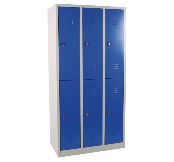 Vestiaire multicases - 1 à 3 colonnes - Sur socle - Manutan Expert