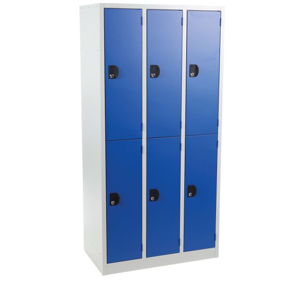 Vestiaire multicases Modulo - 1 à 3 colonnes - Sur socle - Manutan Expert
