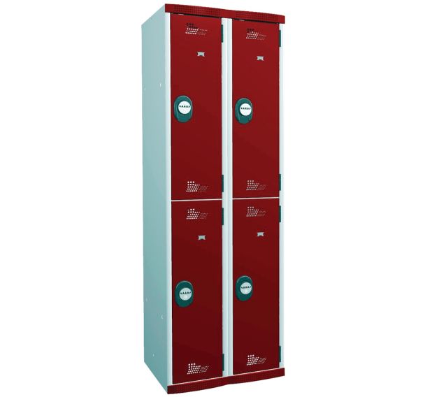 Vestiaire multicases penderie Seamline Optimum - Sur socle - Acial