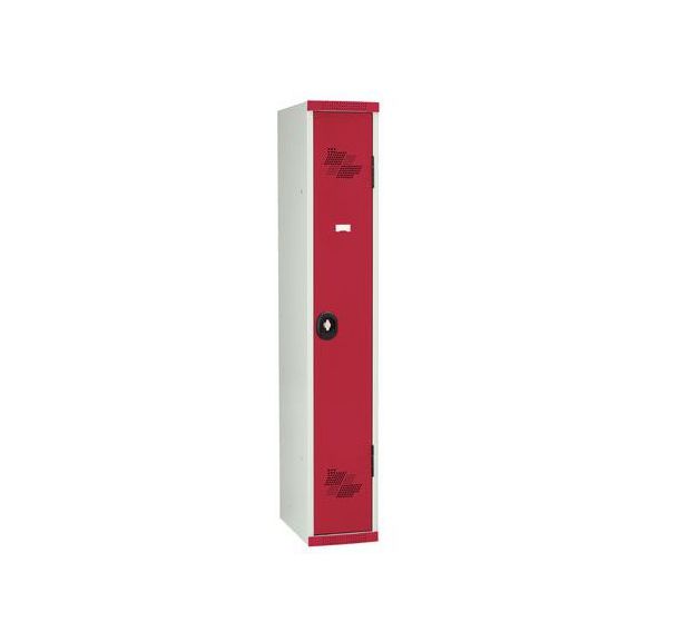 Vestiaire penderie Seamline Optimum® 1 colonne 300 mm - socle - Acial