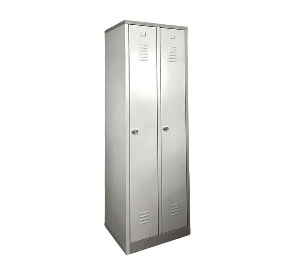 Vestiaire reconditionné - 2 colonnes - Gris - Gurkan