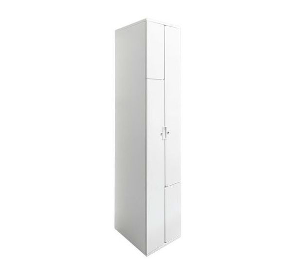 Vestiaire reconditionné 1 colonne 2 cases - Portes en L