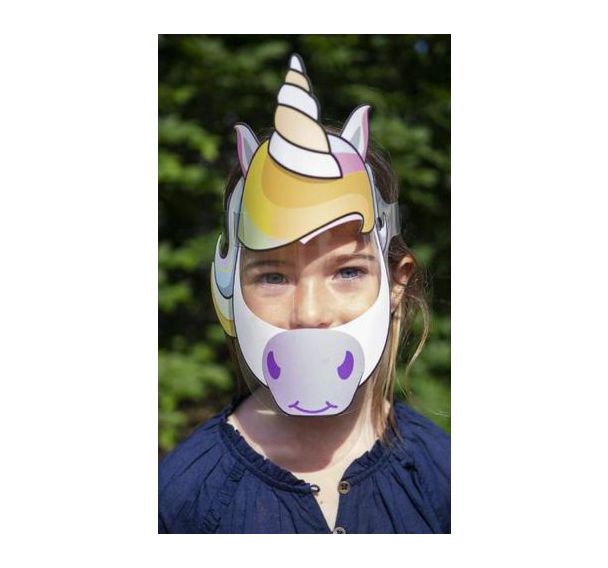 Visière de protection enfant masquée taille S entre 6 et 12 ans (lot de 3)