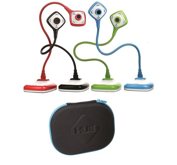 Visualiseur HUE HD PRO + étui de transport rigide noir - Hue