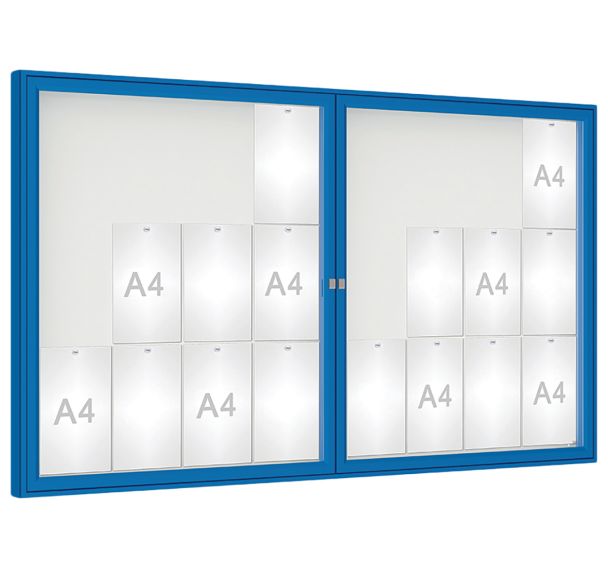 Vitrine 1000 murale double battant - Procity