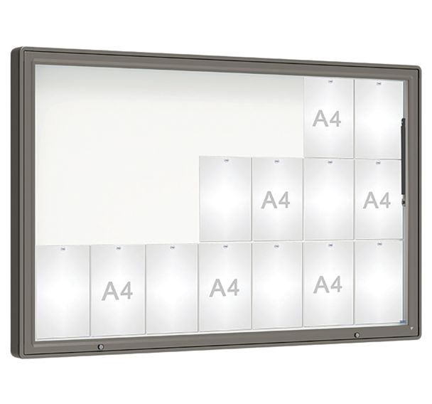Vitrine 2000 murale simple face - Procity