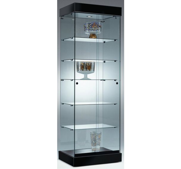Vitrine ASF avec éclairage LED - Noir