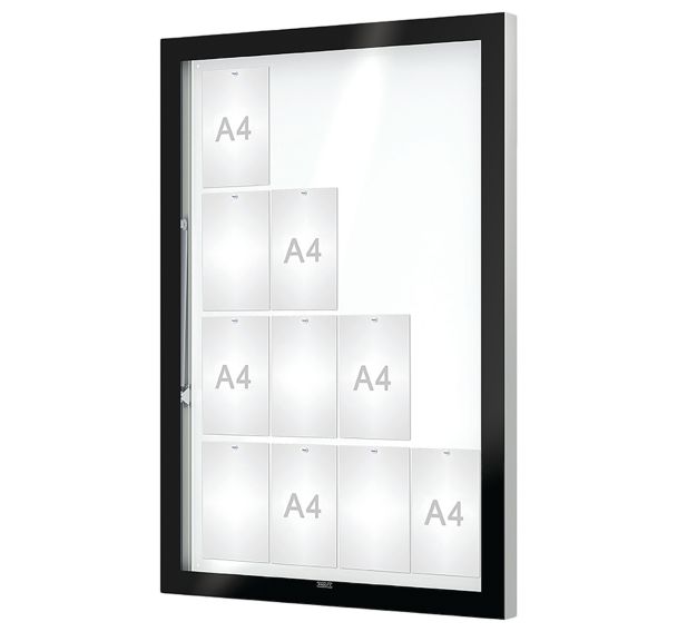 Vitrine Edge murale épaisseur 80 mm - Procity