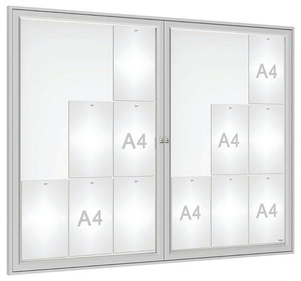 Vitrine Référence murale double battant - Procity