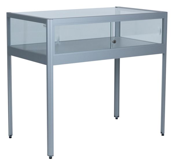 Vitrine d'exposition - 1000 x 600 x 920 mm sur pied - Manutan Expert