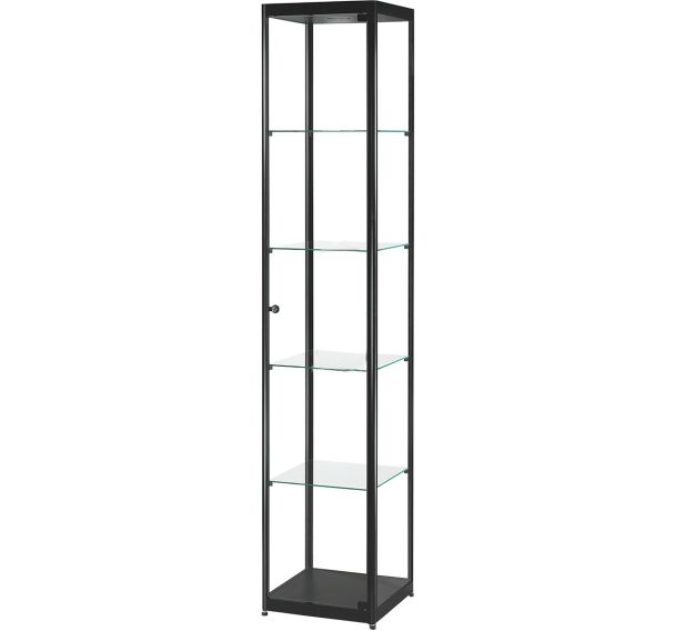 Vitrine d'exposition - 400 x 400 x 2000 mm - Manutan Expert