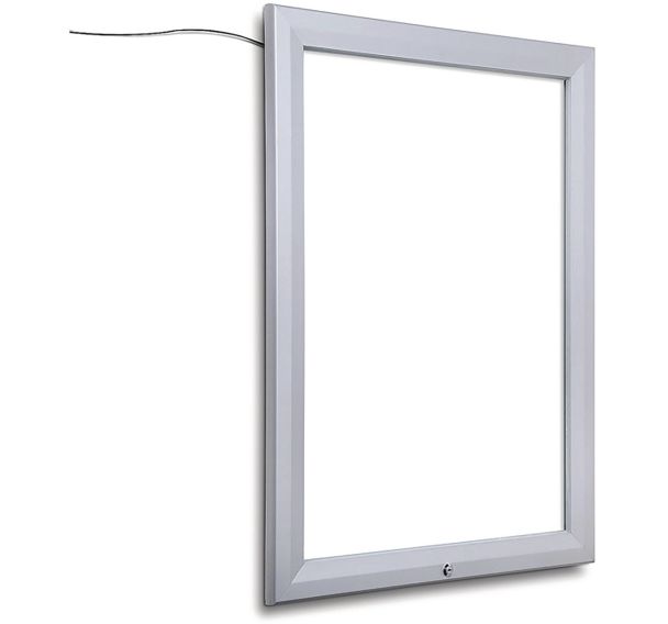 Vitrine d´extérieur, verrouillable, Bords lumineux LED_Jansen Display