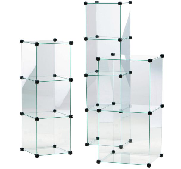 Vitrine en cubes - 3 compartiments