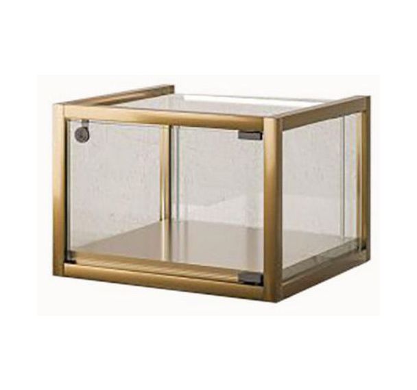 Vitrine exposition à poser - 45 x 45 x 32,5 cm - Sarazino