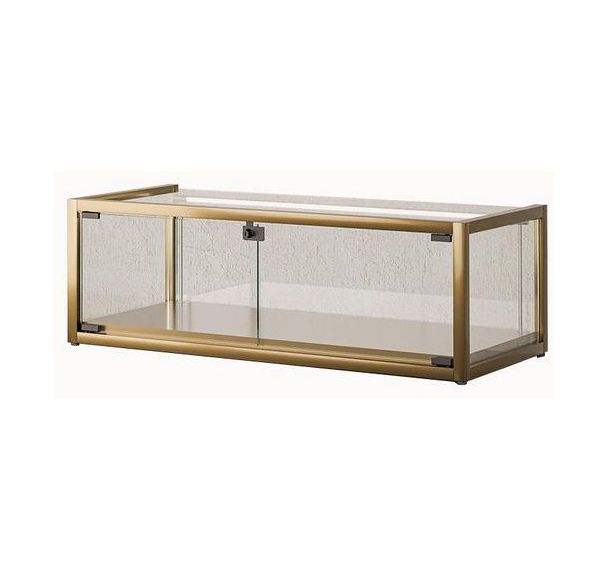 Vitrine exposition à poser - 95 x 45 x 32,5 cm - Sarazino