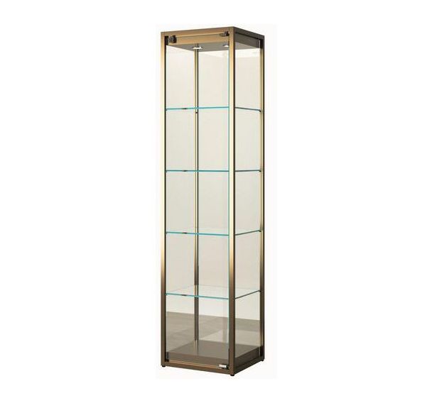 Vitrine exposition colonne - 45 x 45 x 190 cm - Sarazino