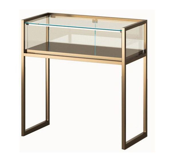 Vitrine exposition sur pieds - 95x45x95 cm - Sarazino