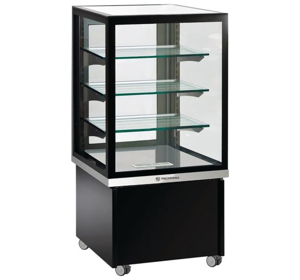 Vitrine horizontale KARINA encastrable spéciale chocolat, 250 L