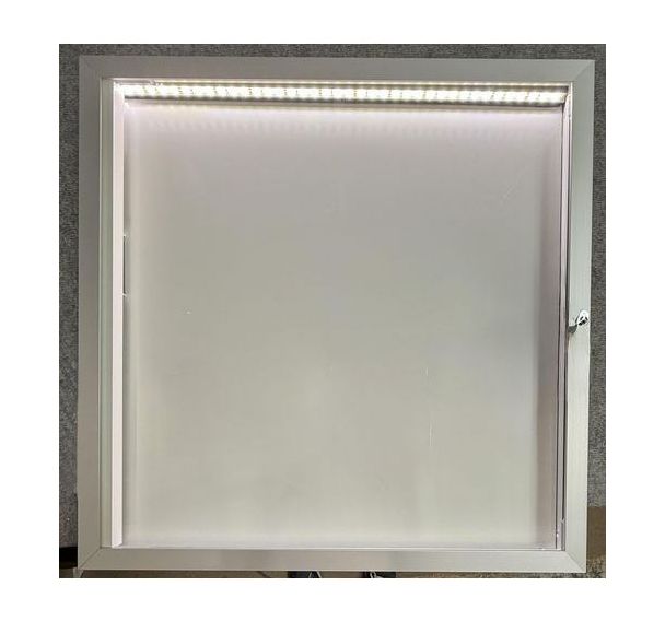 Vitrine intérieur et extérieur porte battante- Éclairage LED - AME
