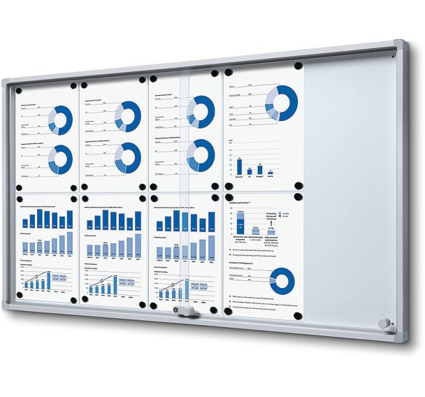 Vitrine verrouillable avec coin de sécurité - Showdown Displays