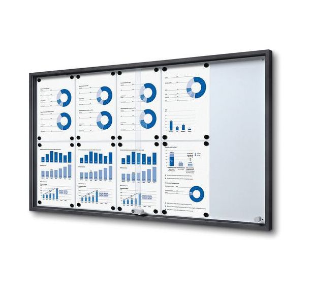 Vitrine verrouillable avec portes coulissantes - Showdown Displays