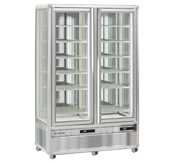 Vitrine verticale Snelle négative statique, 750 L, grilles évaporateurs