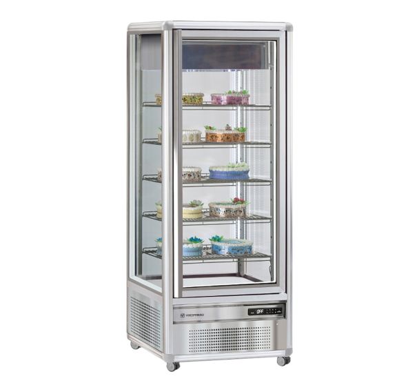 Vitrine verticale Snelle négative ventilées, 550 L, grilles- SNELLE 550 NV LED