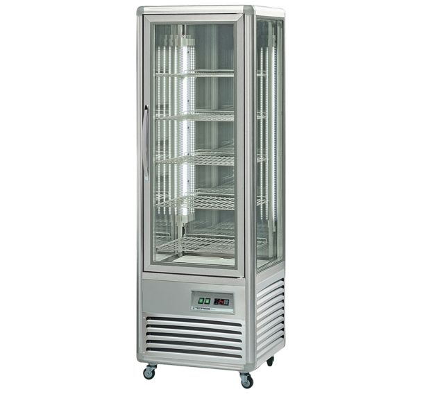 Vitrine verticale Snelle positive spécial chocolat ventilée 350 L